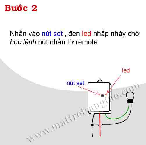 Công tắc ĐKTX 1 kênh RF h3