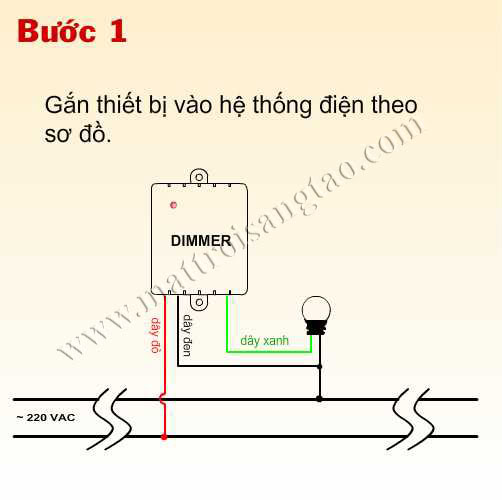 Điều khiển đèn sáng tối h3