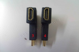  Rắc nối cáp HDMI vuông góc