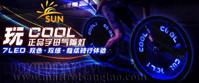 Đèn van xe 7 LED 1 Đèn van xe 7 LED 1