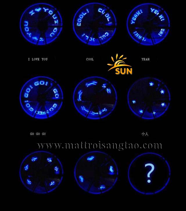 Đèn van xe 7 LED Đèn van xe 7 LED