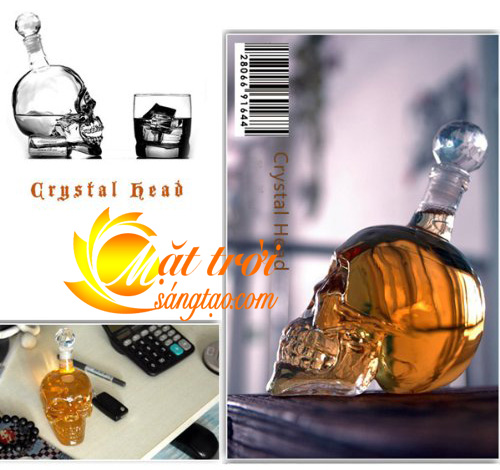 Chai rượu đầu lâu Chai rượu đầu lâu
