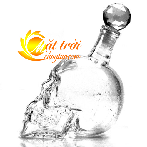 Chai rượu đầu lâu Chai rượu đầu lâu