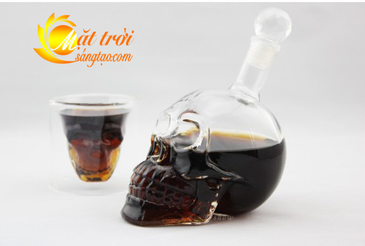 Chai rượu đầu lâu Chai rượu đầu lâu