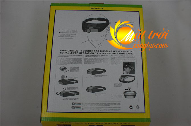 Kính lúp đeo đầu có đèn Kính lúp đeo đầu có đèn