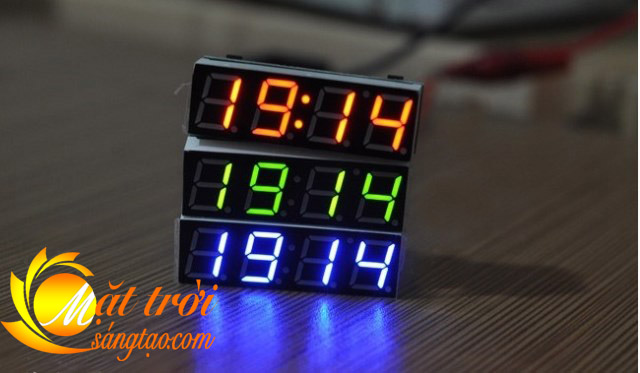 Đồng hồ điện tử mini DIY V1