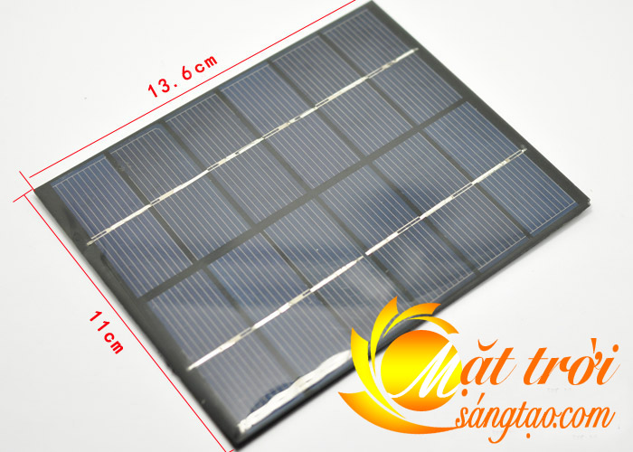 Tấm pin năng lương mặt trời 6V-2W