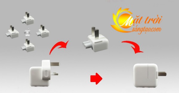 Adapter sạc iPad chân dẹt Adapter sac iPad chan det 1