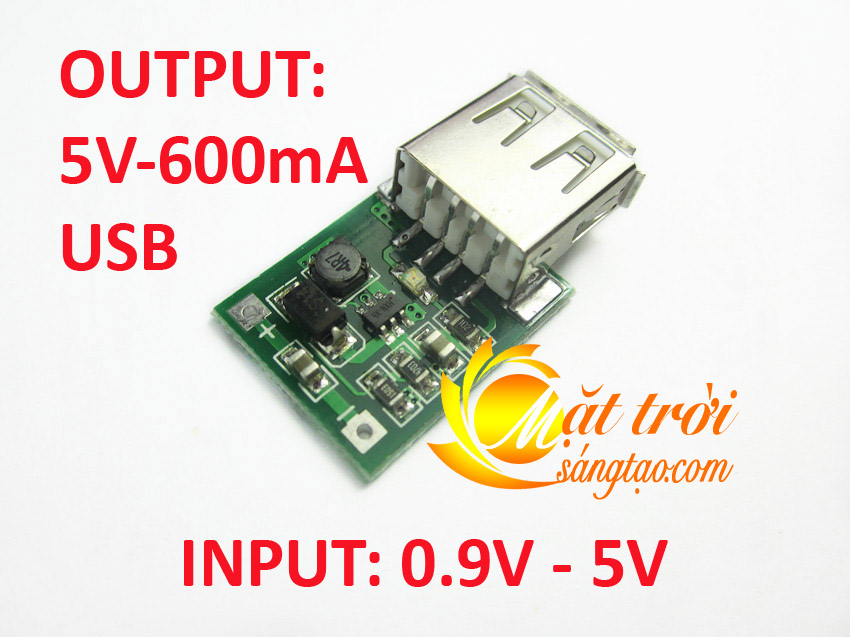 Mạch ổn áp 0.9V-5V to 5V-600mA USB Mạch ổn áp 0.9V-5V to 5V-600mA USB