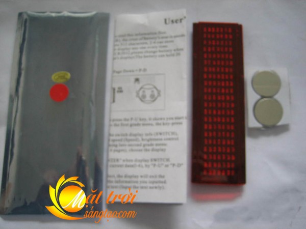 Tam led chay chu mini 6