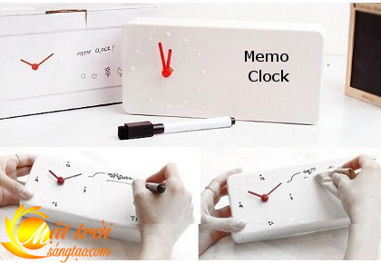 Dong ho Memo Clock 6