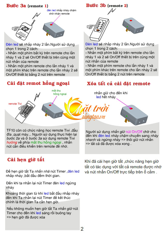 O cam dieu khien tu xa TPE TF01_4