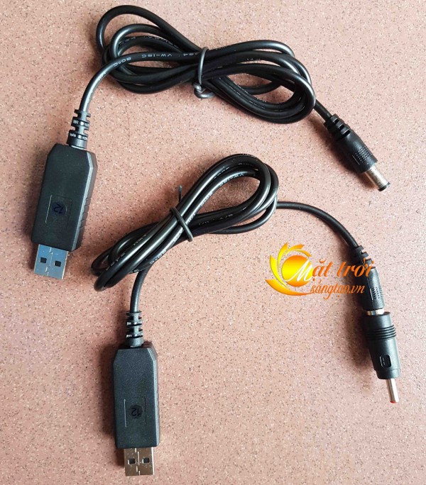 Cap chuyen doi dien ap 5V USB sang 9V-12V_2