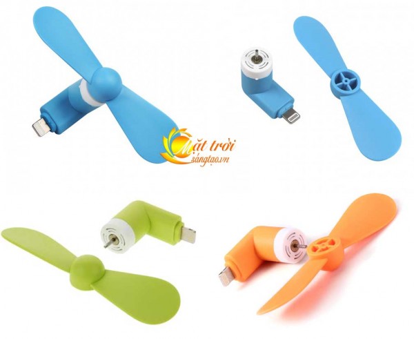 Quạt mini USB OTG Apple - Lighning_12