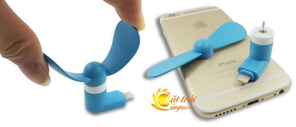 Quạt mini USB OTG Apple - Lighning_8