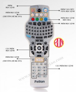 Bàn phím không dây + Remote Feilan h9