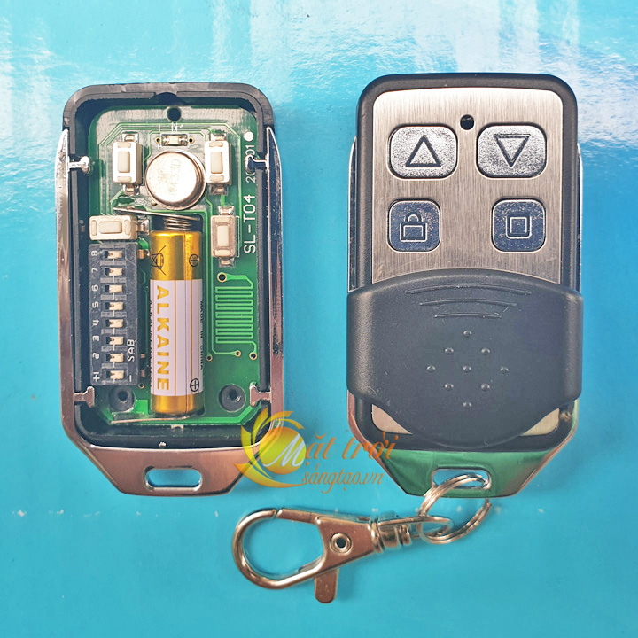 Điều khiển cửa cuốn mã gạt 310Mhz, 315Mhz, 330Mhz, 433Mhz