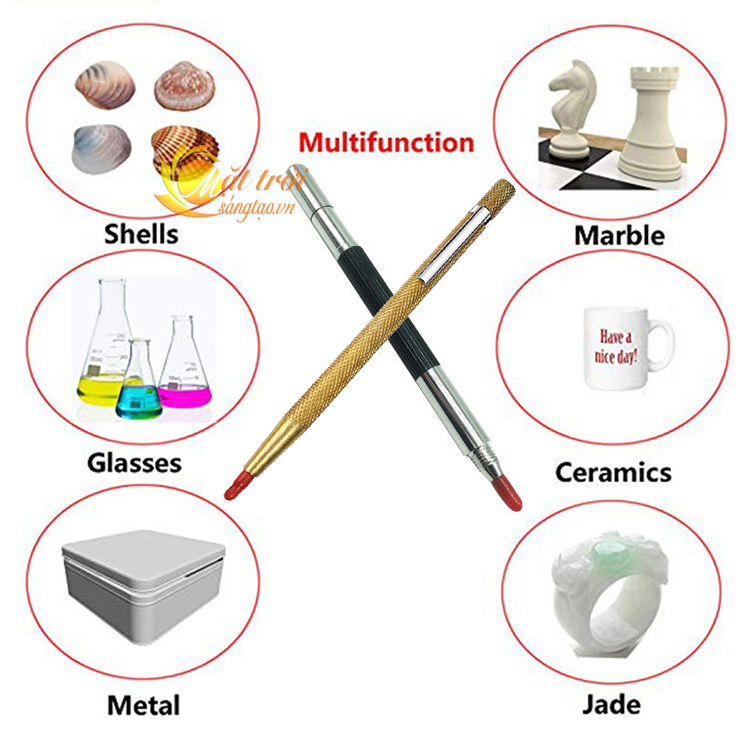 Bút Đánh Dấu, Kẻ Vẽ Lên Kim Loại, Gốm Sứ, Kính, Gỗ, Nhựa...