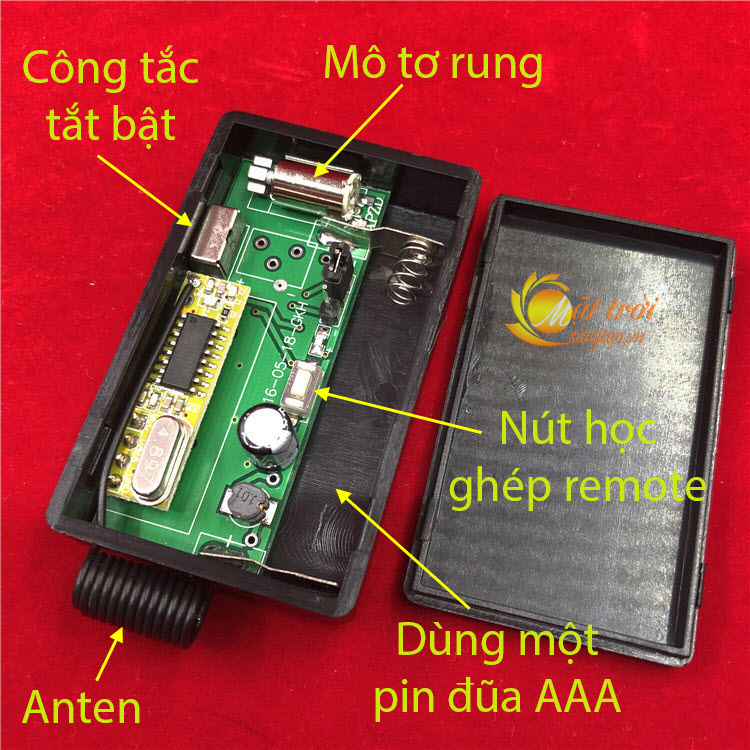 Cảm biến chuyển động báo rung không dây